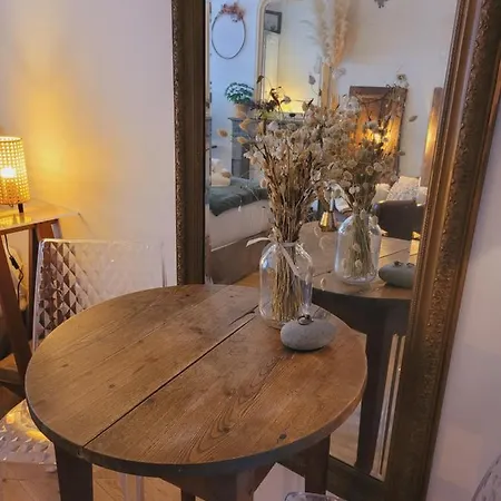 Apartament -coeur Historique -my Little Garden - Parking Gratuit 500m -la Clef De