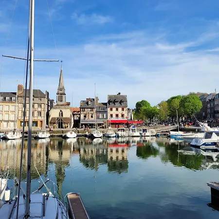 アパート -coeur Historique -my Little Garden - Parking Gratuit 500m -la Clef De オンフルール